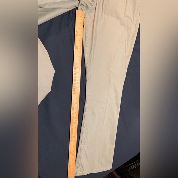 Lee Ryder Khaki Jean Pants Bootcut Size 18W L - Picture 10 of 11